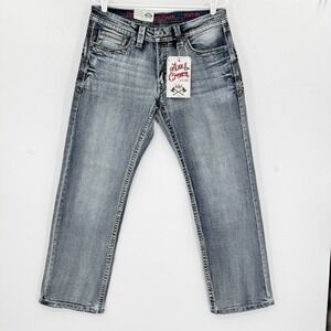 Axe & Crown Men's Torino Classic Straight Jeans Size 30x30 Vernaulk Blue NWT